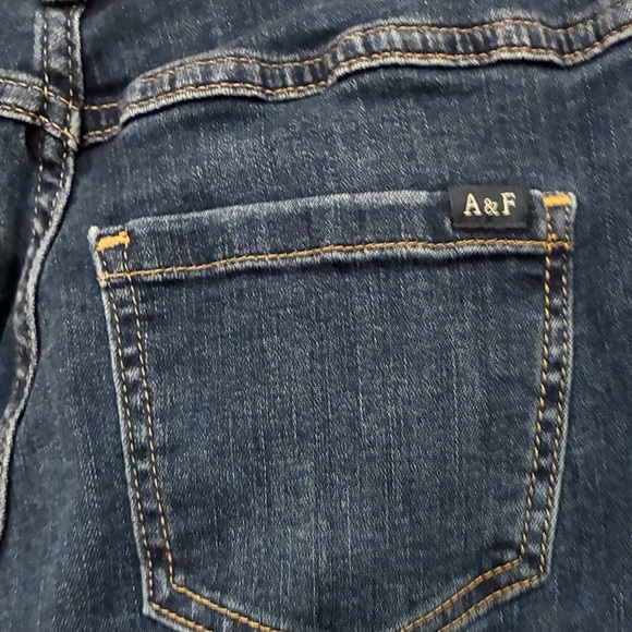Abercrombie & Fitch Kids  Blue Flare Jeans 13/14 R - Picture 8 of 10